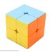 HJXD Magic Cube Set 4 Pack 2x2x2 3x3x3 4x4x4 5x5x5 Stickerless Speed Cube Pink B01N6NEZMC